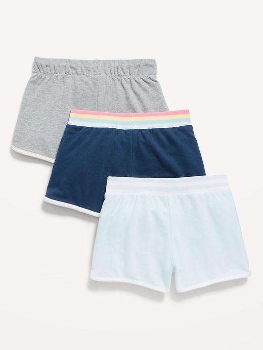 Image number 2 showing, Dolphin-Hem Cheer Shorts 3-Pack for Girls