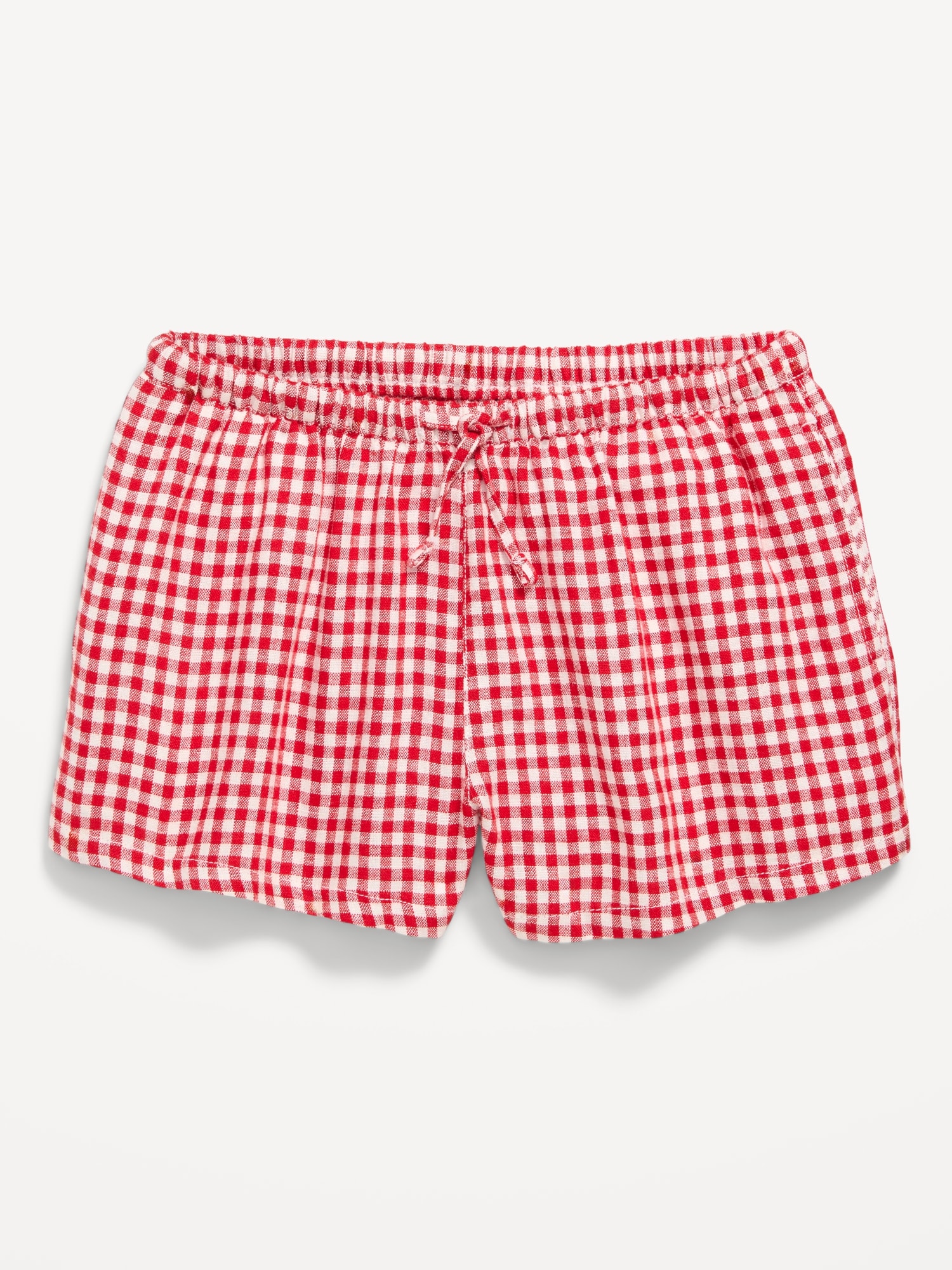 Image number 1 showing, Linen-Blend Shorts for Girls