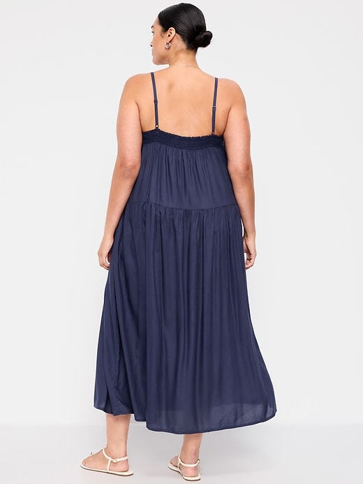 Image number 8 showing, Airy Smocked Maxi Dress