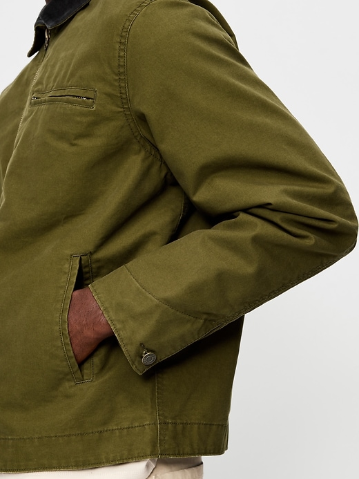Image number 4 showing, Cropped Canvas Barn Jacket