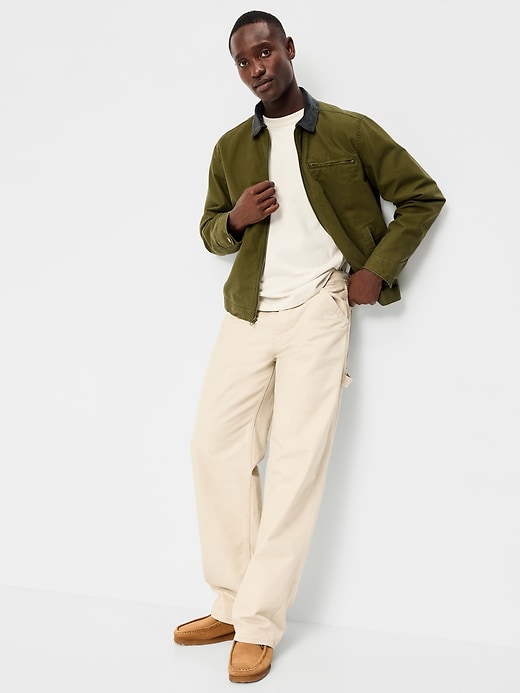 Image number 3 showing, Cropped Canvas Barn Jacket