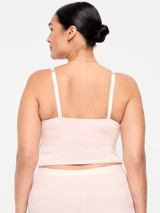 Image number 8 showing, Rib-Knit Brami Top