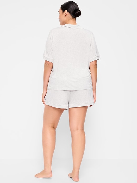 Image number 8 showing, Sunday Sleep Knit Jersey Short Set