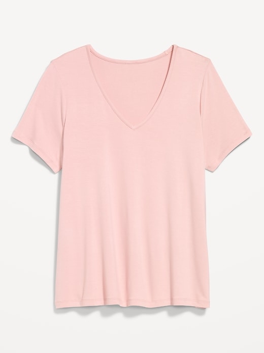 Image number 1 showing, Luxe V-Neck T-Shirt