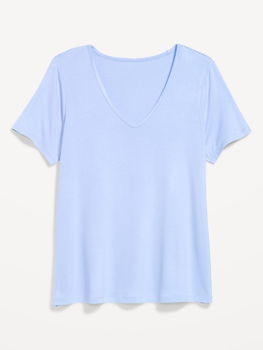 Image number 1 showing, Luxe V-Neck T-Shirt