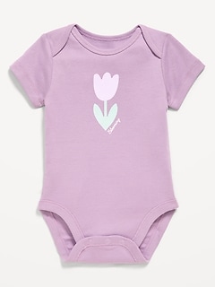 Short-Sleeve Graphic Bodysuit for Baby
