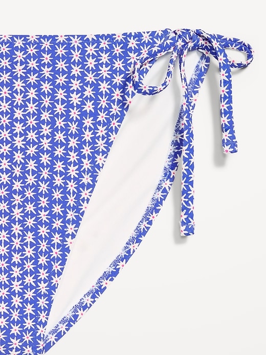 Image number 9 showing, Pique String Bikini Swim Bottoms