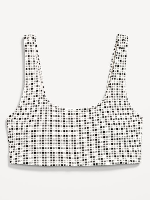 Image number 4 showing, Pique Scoop-Neck Swim Top