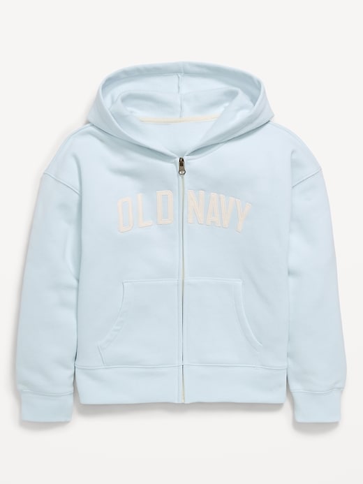 Image number 2 showing, Logo-Graphic Zip Hoodie for Girls