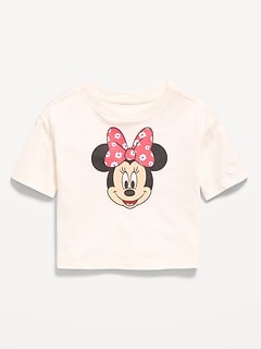 Disney© Minnie Mouse Oversized Graphic T-Shirt for Toddler Girls