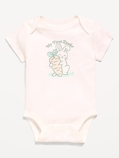 Short-Sleeve Graphic Bodysuit for Baby