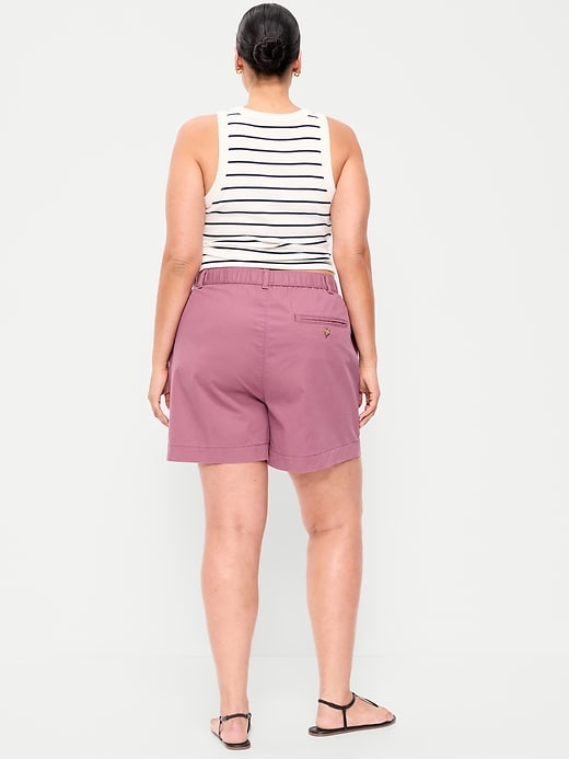 Image number 6 showing, High-Waisted OGC Chino Shorts -- 6-inch inseam