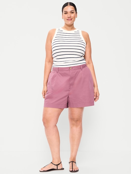 Image number 5 showing, High-Waisted OGC Chino Shorts -- 6-inch inseam