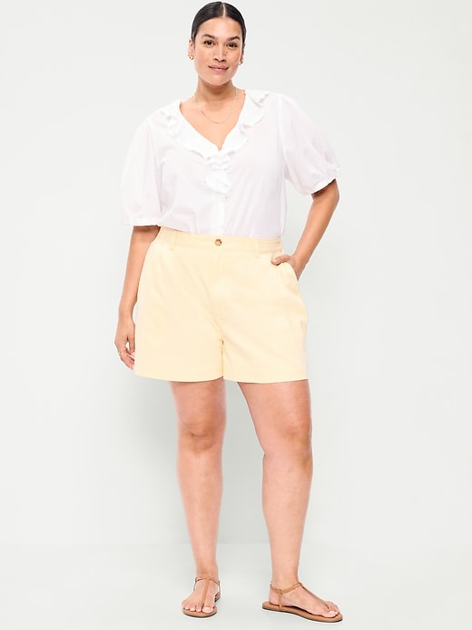 Image number 6 showing, High-Waisted OGC Chino Shorts -- 6-inch inseam