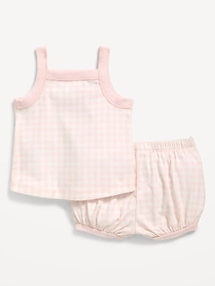 Ribbed Cami Tank and Shorts Set for Baby