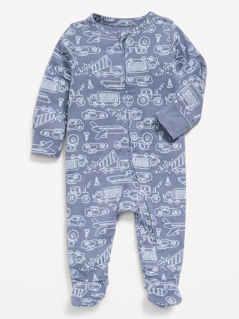 2-Way-Zip Sleep & Play Footed One-Piece for Baby