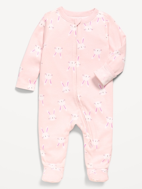 2-Way-Zip Sleep & Play Footed One-Piece for Baby