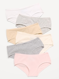 Hipster Underwear 6-Pack for Girls