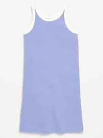 Image number 3 showing, Printed Ribbed Tank Dress for Girls