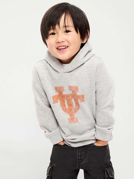 Image number 1 showing, College Graphic Unisex Hoodie for Toddler
