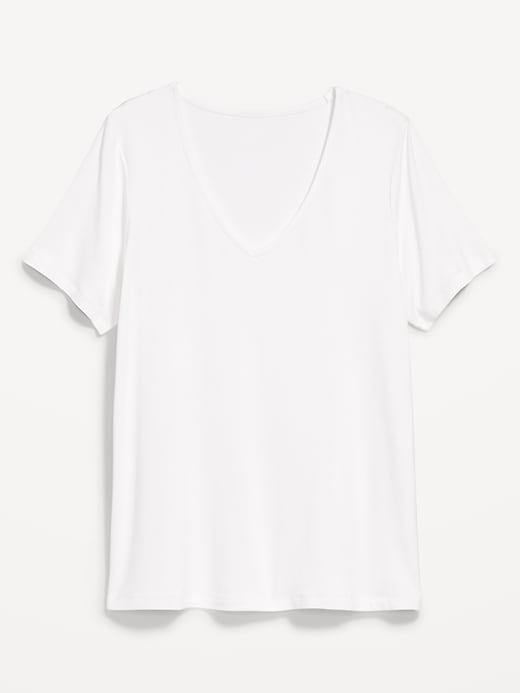 Image number 4 showing, Luxe V-Neck T-Shirt