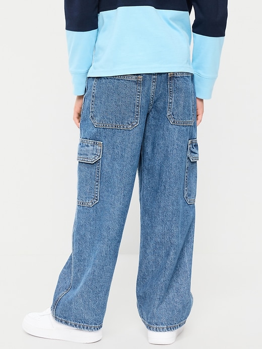 Image number 2 showing, Super Baggy Cargo Jeans for Boys