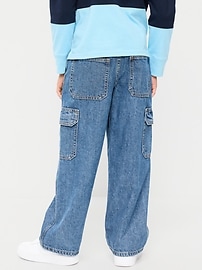 Image number 2 showing, Super Baggy Cargo Jeans for Boys