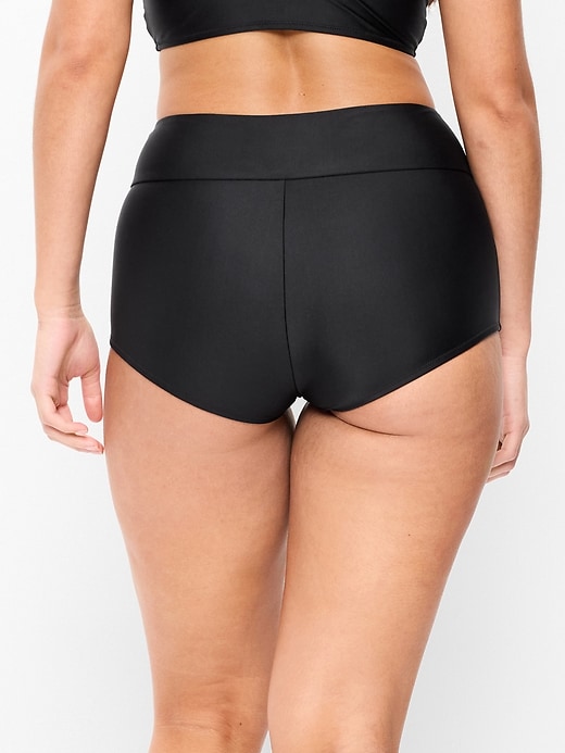 Image number 6 showing, High-Waisted Retro Swim Bottoms