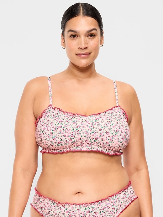 Image number 7 showing, Scoop-Neck Ruffle Swim Top