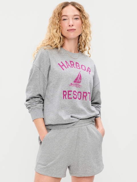 SoComfy Raglan Graphic Sweatshirt