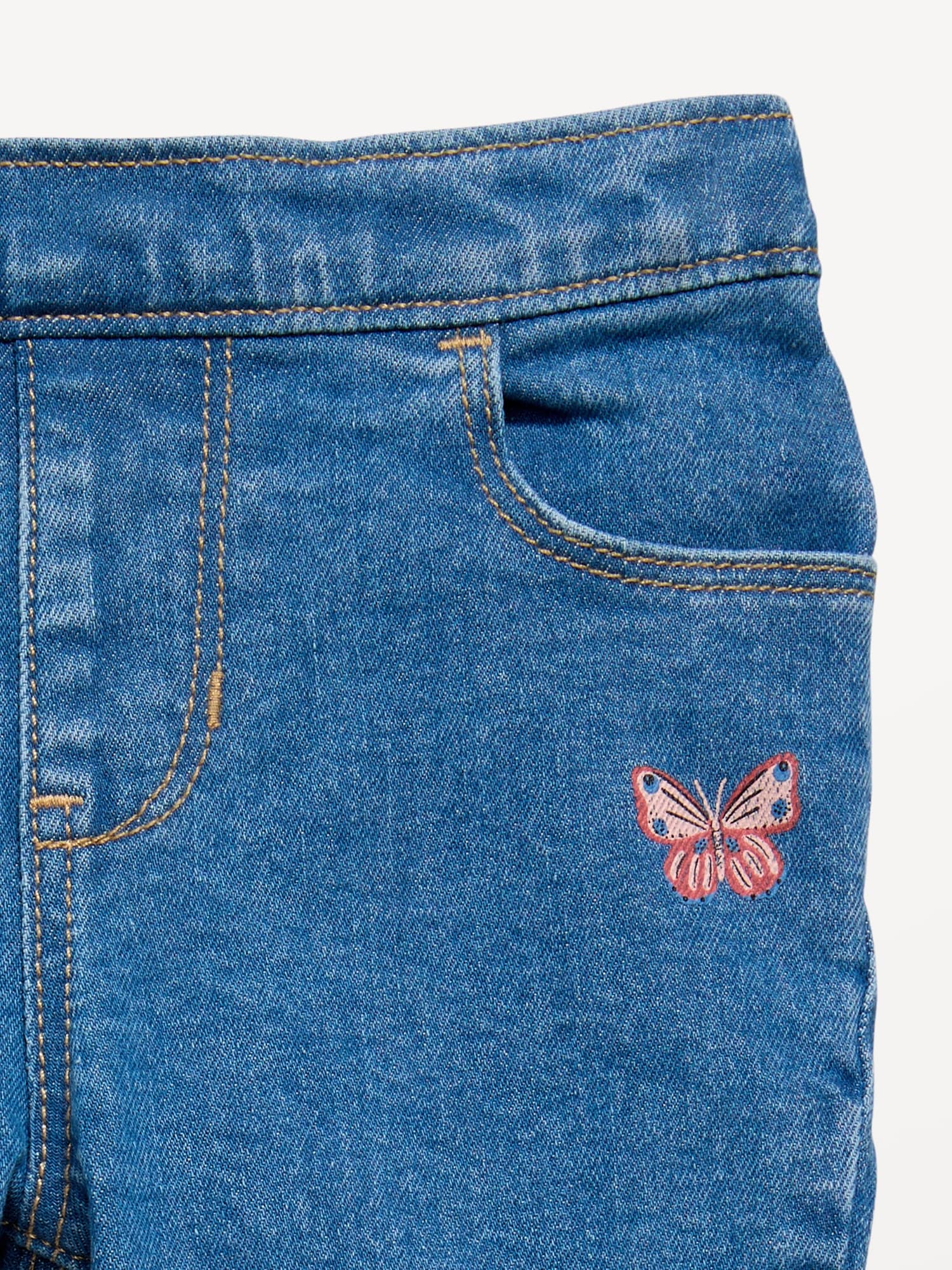 Wow Pull-On High-Waisted Flare-Leg Jeans for Toddler Girls