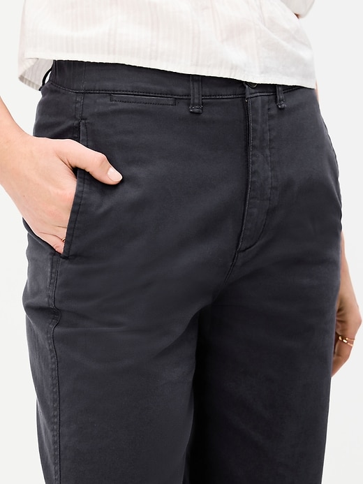Image number 4 showing, High-Waisted OGC Chino Full Length Straight Pants