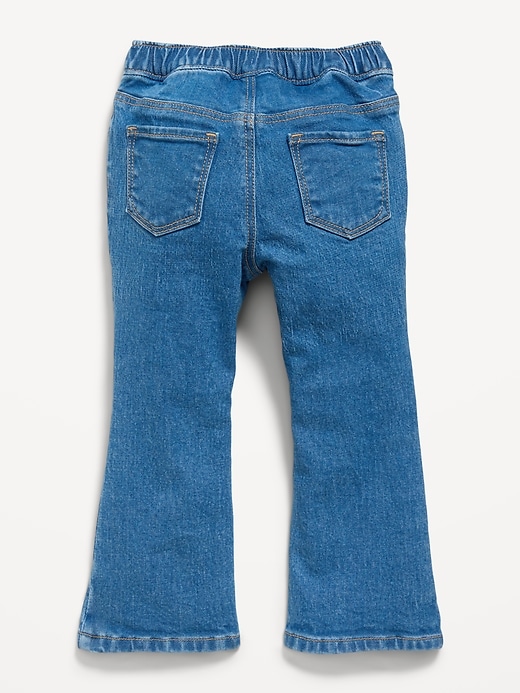 Image number 2 showing, Wow Pull-On High-Waisted Flare-Leg Jeans for Toddler Girls