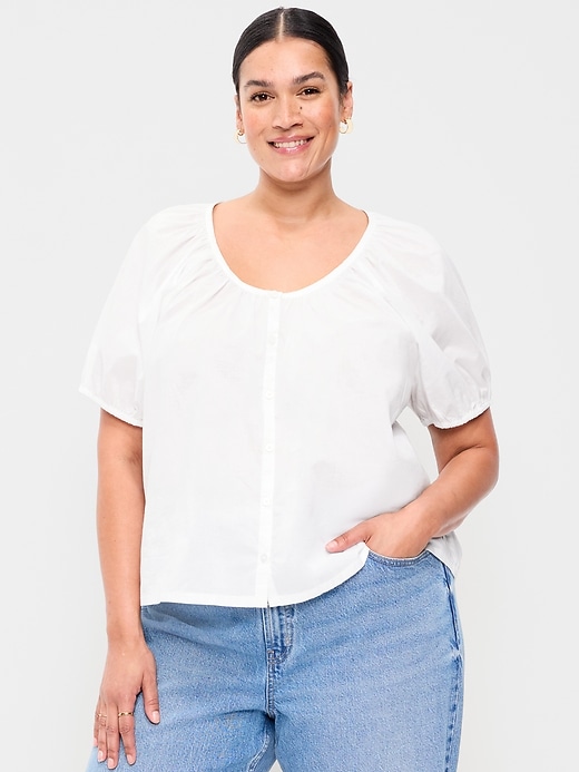 Image number 7 showing, Airy Button-Down Top