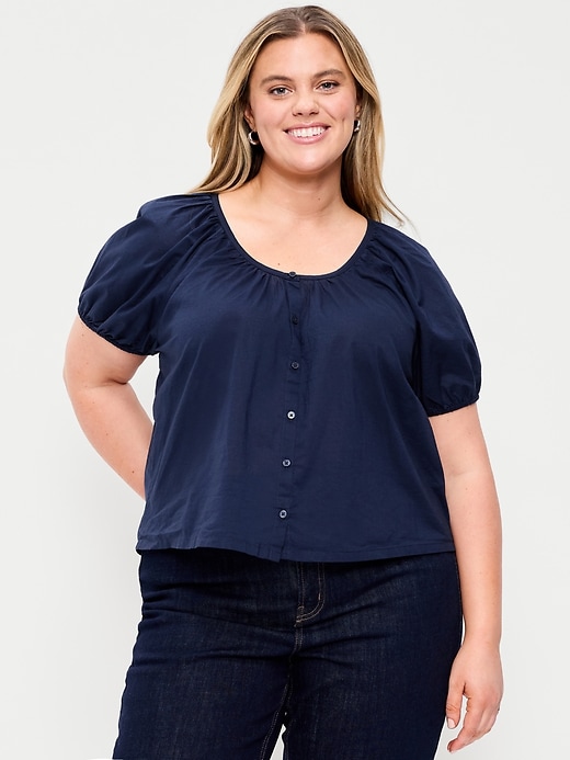 Image number 6 showing, Airy Button-Down Top
