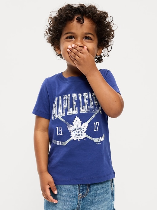 Image number 1 showing, NHL Unisex Graphic T-Shirt for Toddler