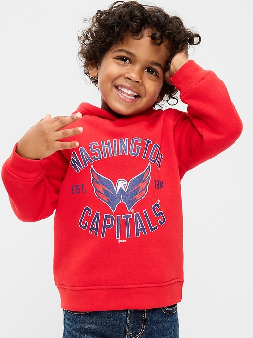 Image number 1 showing, NHL Graphic Unisex Hoodie for Toddler