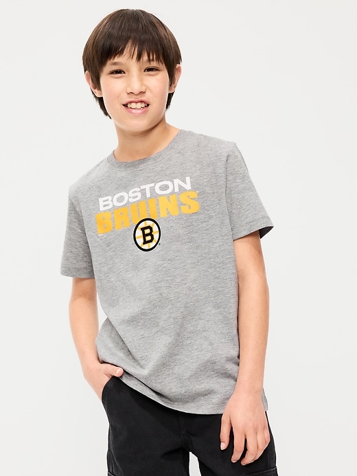 Image number 1 showing, NHL Gender-Neutral Graphic T-Shirt for Kids