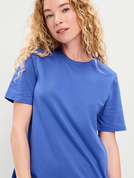 Image number 5 showing, Vintage Crew-Neck Maxi Dress