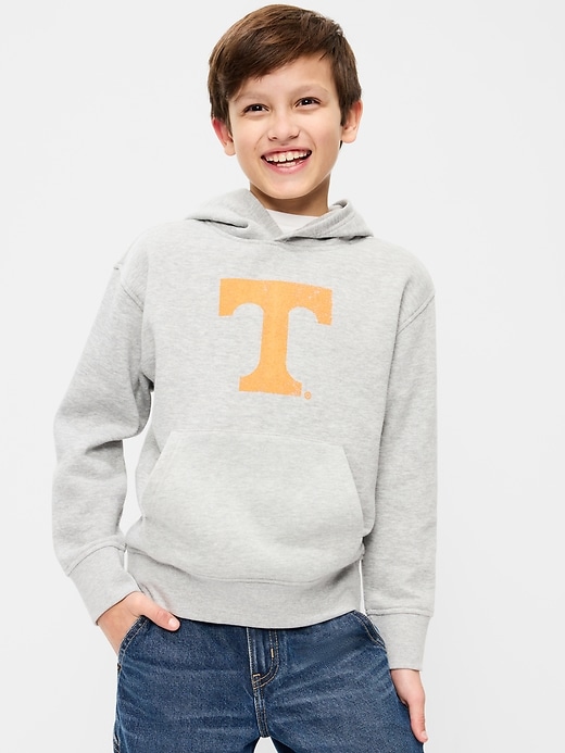 Image number 1 showing, NCAA Graphic Gender-Neutral Hoodie for Kids