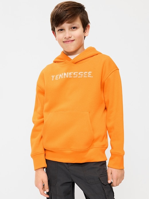 Image number 1 showing, NCAA Graphic Gender-Neutral Hoodie for Kids