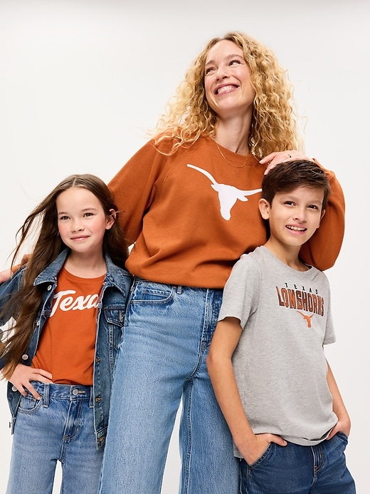 Image number 3 showing, College Crew-Neck Sweatshirt for Women