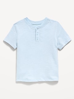 Short-Sleeve Henley T-Shirt for Toddler Boys