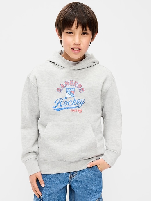 Image number 1 showing, NHL Graphic Gender-Neutral Hoodie for Kids