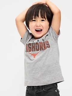 College Graphic Unisex T-Shirt for Toddler