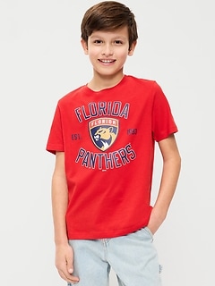 NHL Gender-Neutral Graphic T-Shirt for Kids