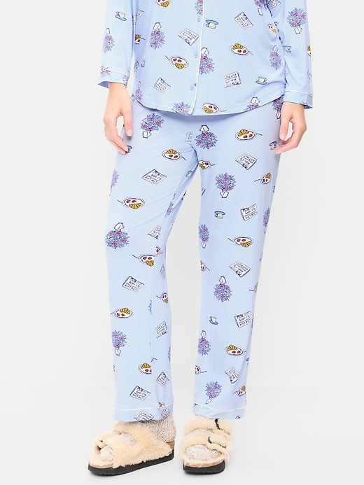 Image number 5 showing, Sunday Sleep Knit Jersey Pant