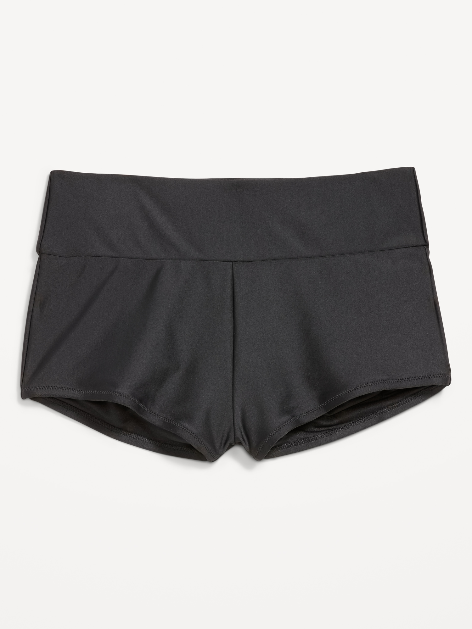 High-Waisted Retro Swim Bottoms