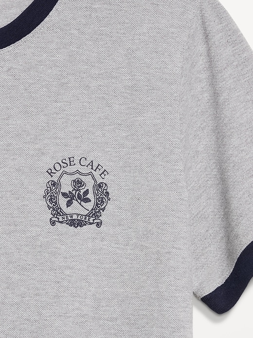 Image number 4 showing, Crew-Neck Pique T-Shirt