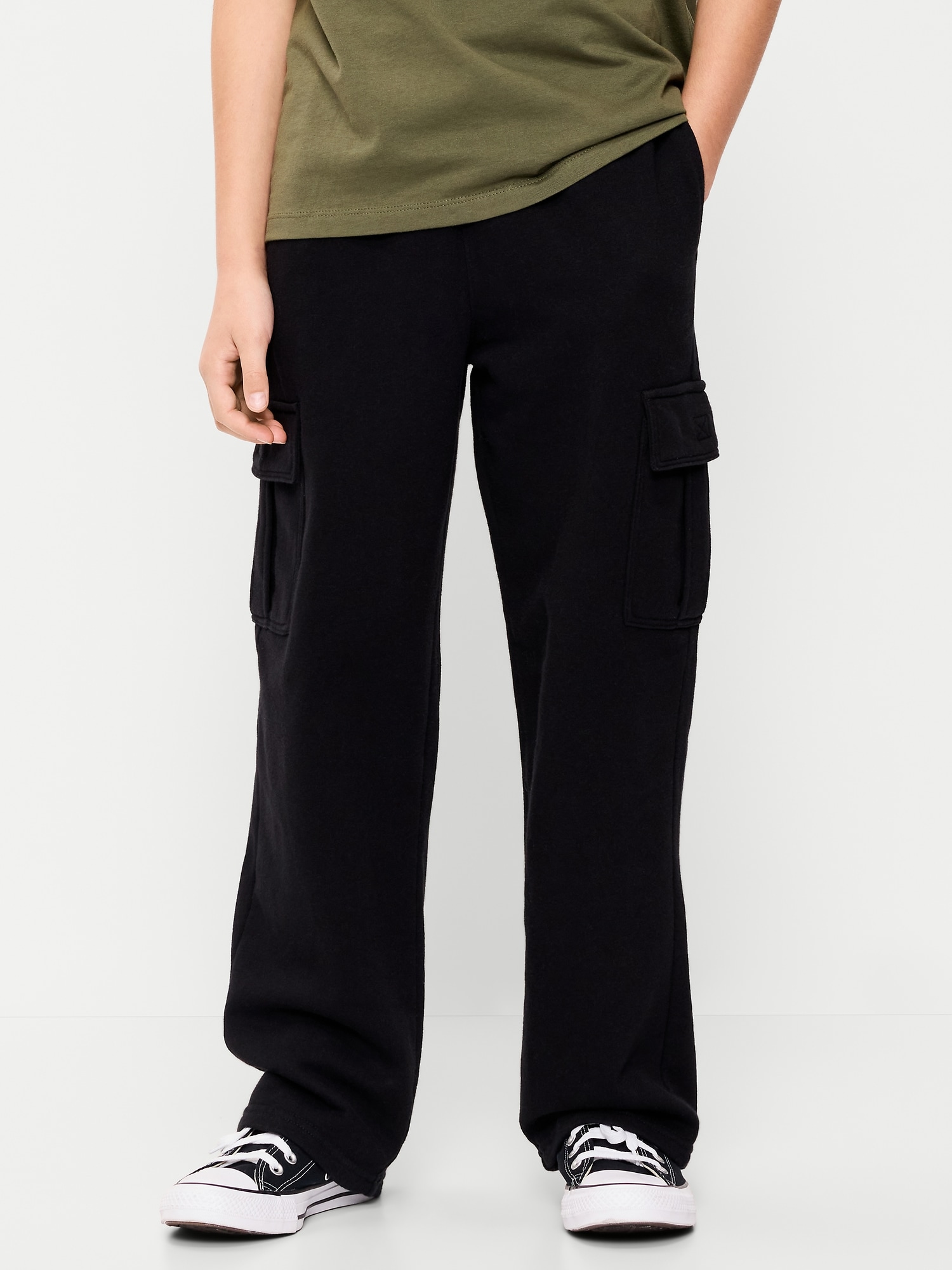 Favorite Fleece Baggy Cargo Sweatpants for Boys